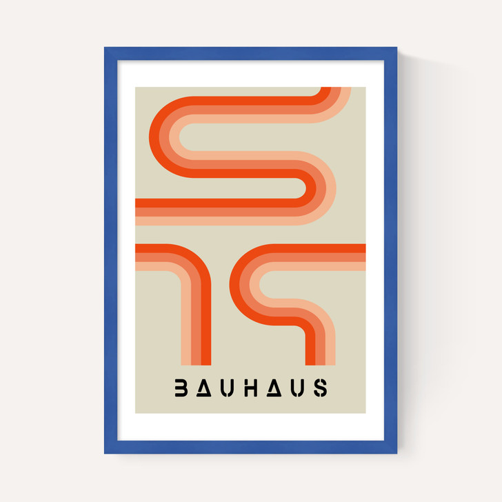 Orange Stripes Bauhaus