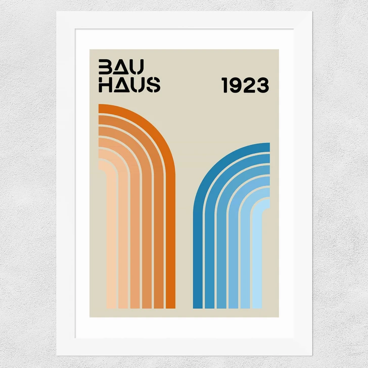 Rainbow Stripes Bauhaus