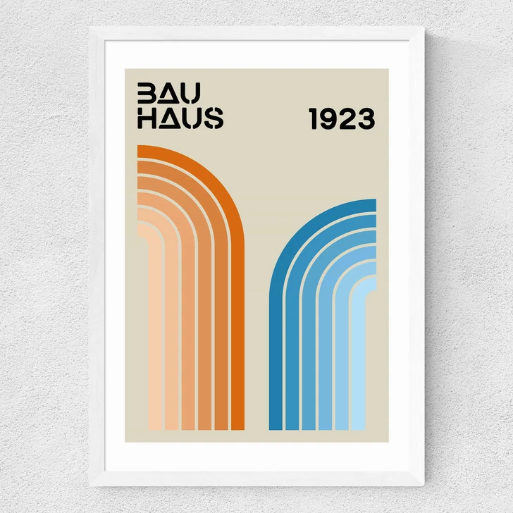 Rainbow Stripes Bauhaus