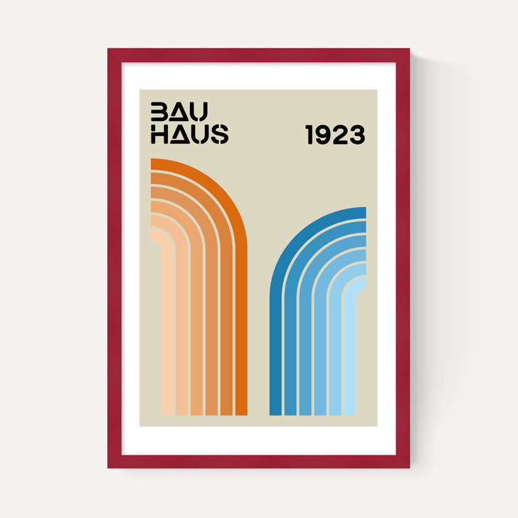 Rainbow Stripes Bauhaus