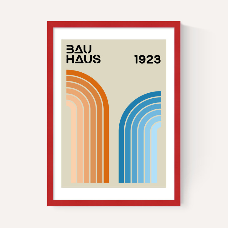 Rainbow Stripes Bauhaus