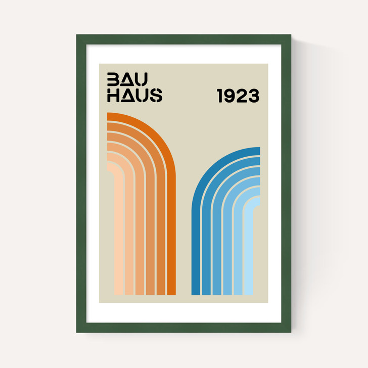 Rainbow Stripes Bauhaus