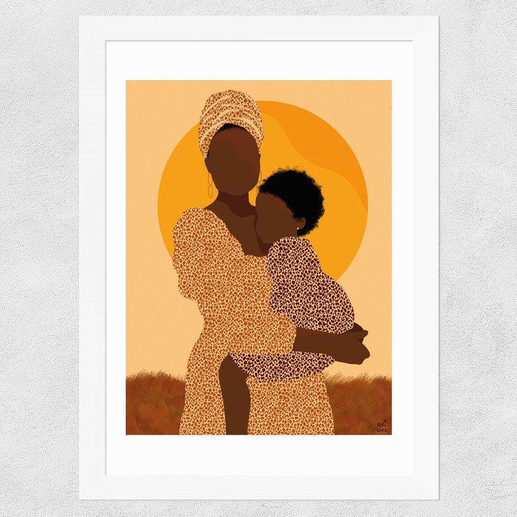 A Mother's Love Wide White Frame A Mother's Love Wide White Frame