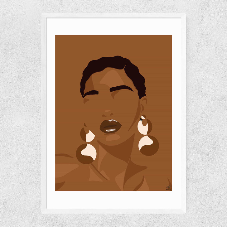 Thando Narrow White Frame Thando Narrow White Frame