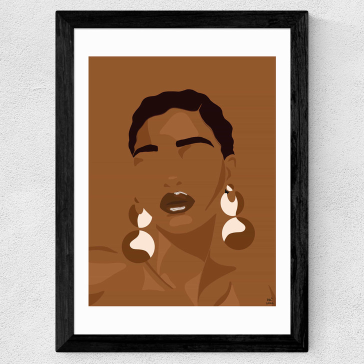 Thando Wide Black Frame