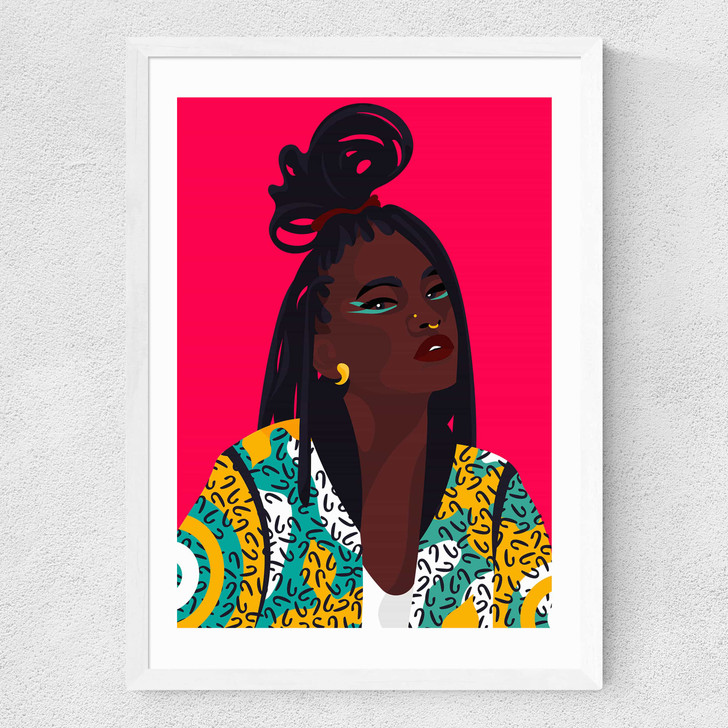 White on Fleek Medium White Frame White on Fleek Medium White Frame