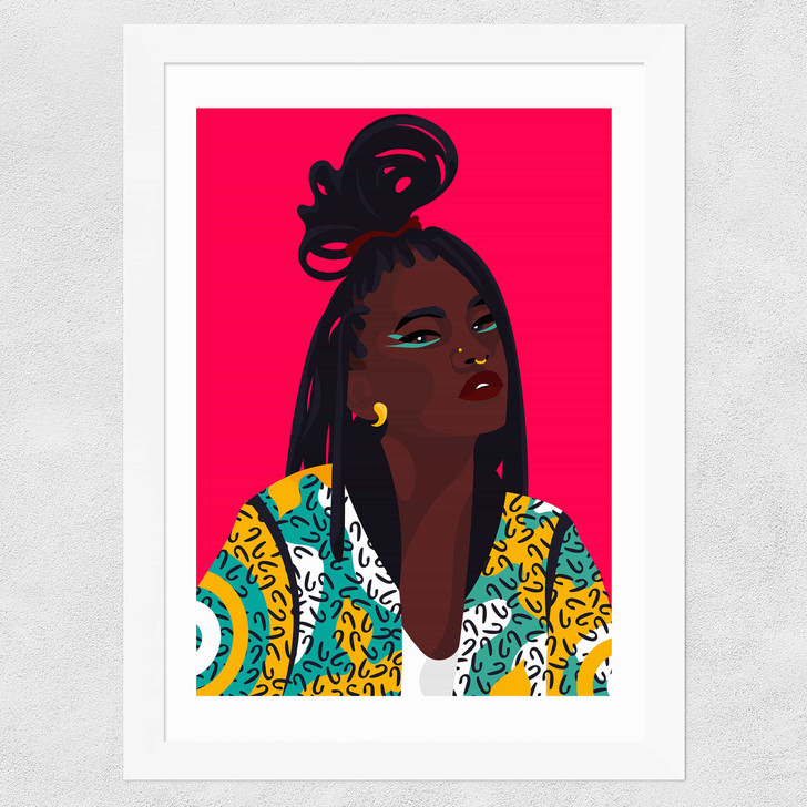 White on Fleek Wide White Frame White on Fleek Wide White Frame