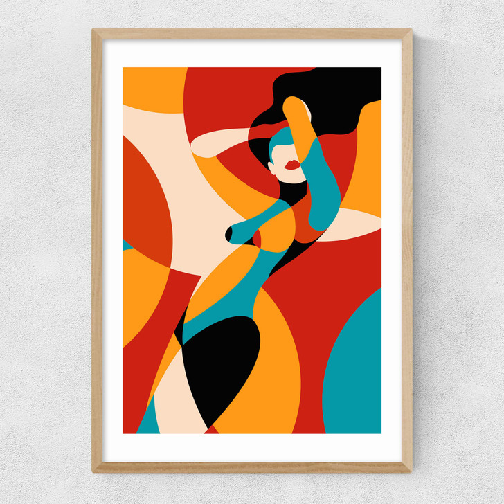 Fire Narrow Oak Frame Fire Narrow Oak Frame