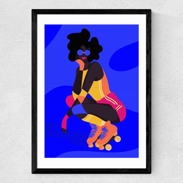 Roller Medium Black Frame Roller Medium Black Frame