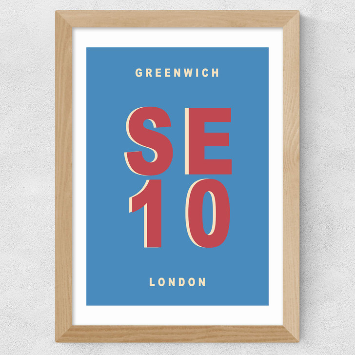 Greenwich SE10 Wide Oak Frame