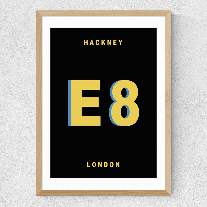 Hackney E8 Medium Oak Frame Hackney E8 Medium Oak Frame