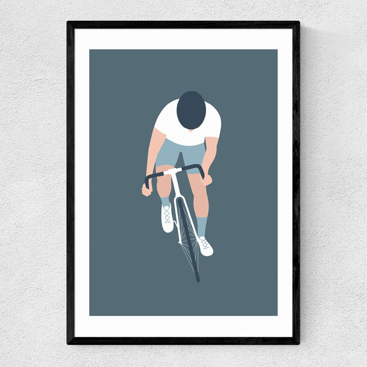 Bike Narrow Black Frame