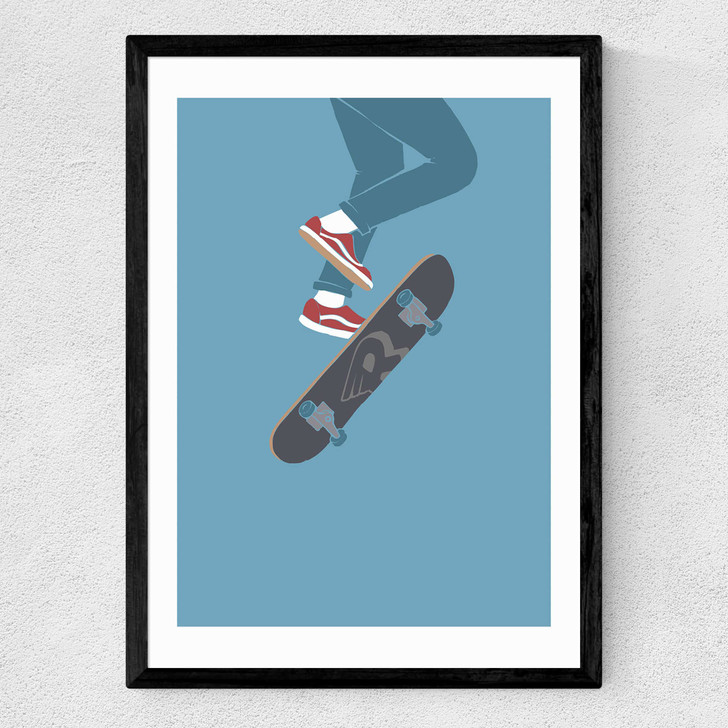 Kickflip Medium Black Frame