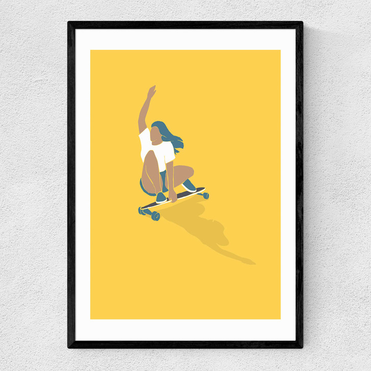 Slide Narrow Black Frame Slide Narrow Black Frame