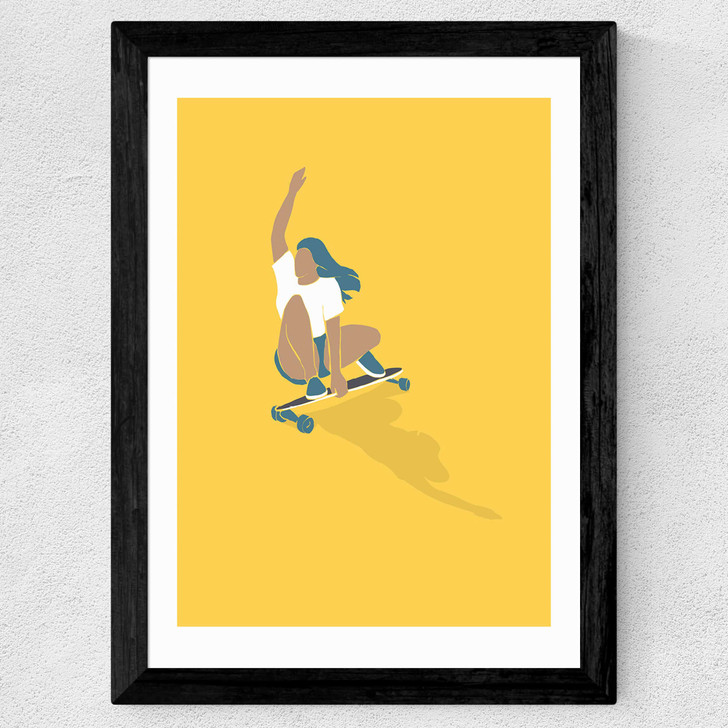 Slide Wide Black Frame Slide Wide Black Frame