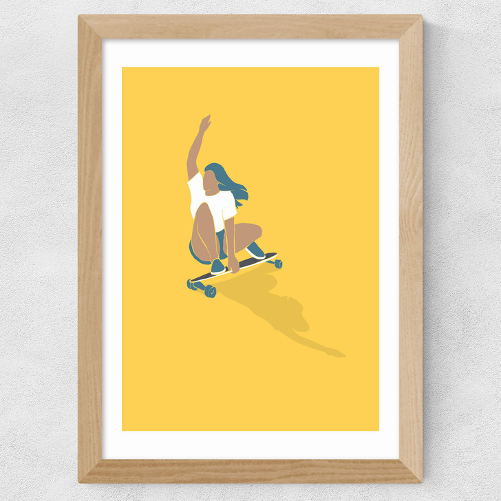 Slide Wide Oak Frame Slide Wide Oak Frame