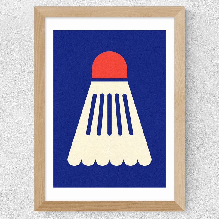 Badminton White Red Wide Oak Frame Badminton White Red Wide Oak Frame