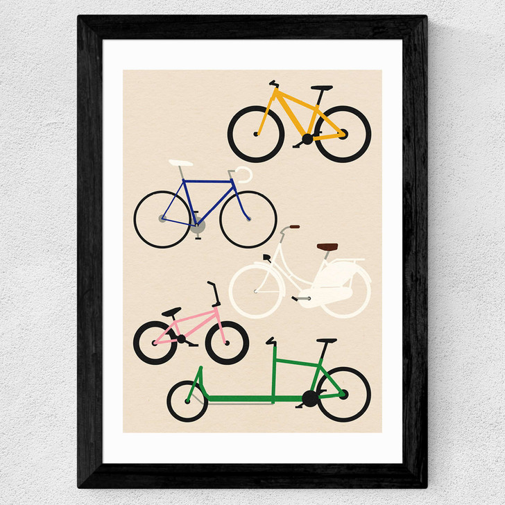 Bicycles Wide Black Frame Bicycles Wide Black Frame