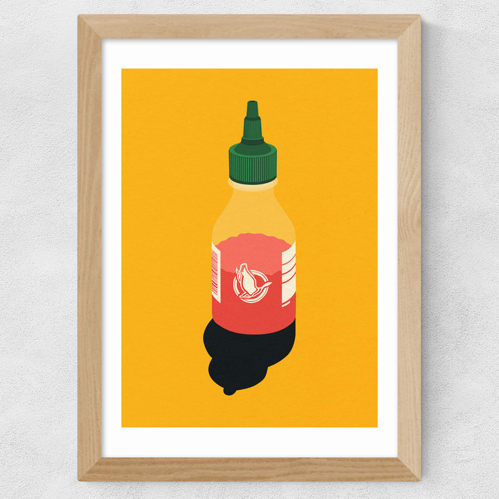 Chilli Sauce Wide Oak Frame Chilli Sauce Wide Oak Frame