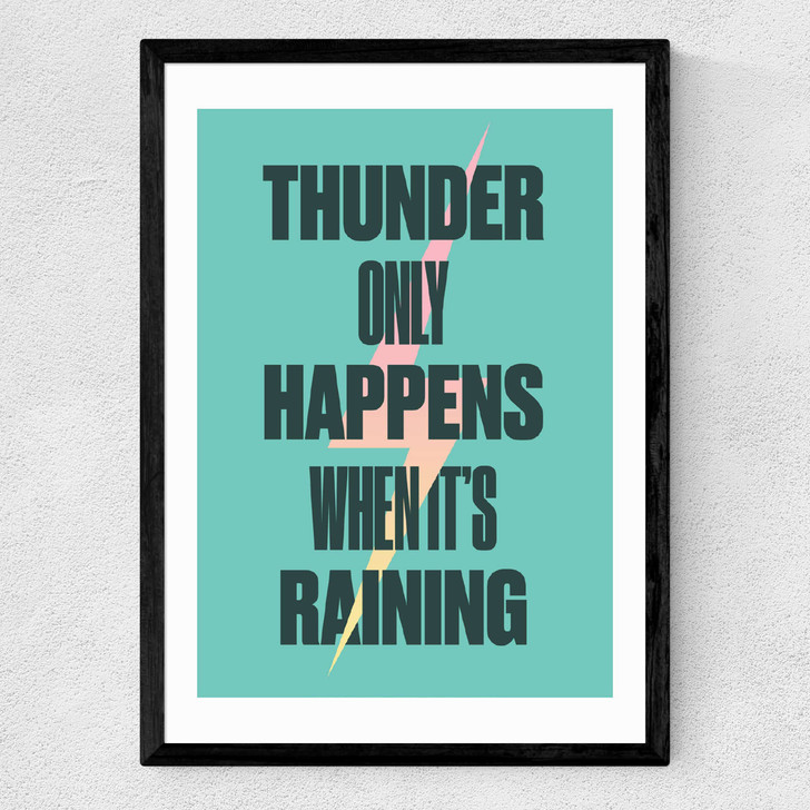 Thunder Medium Black Frame