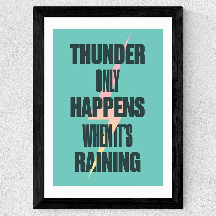Thunder Wide Black Frame