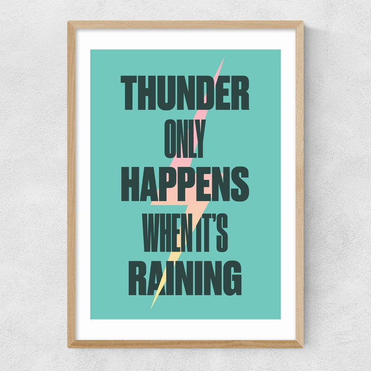 Thunder Narrow Oak Frame