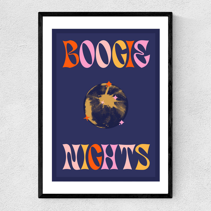 Boogie Nights Narrow Black Frame Boogie Nights Narrow Black Frame