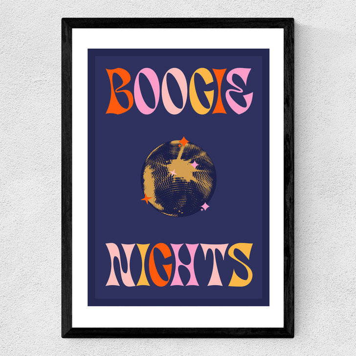 Boogie Nights Medium Black Frame Boogie Nights Medium Black Frame
