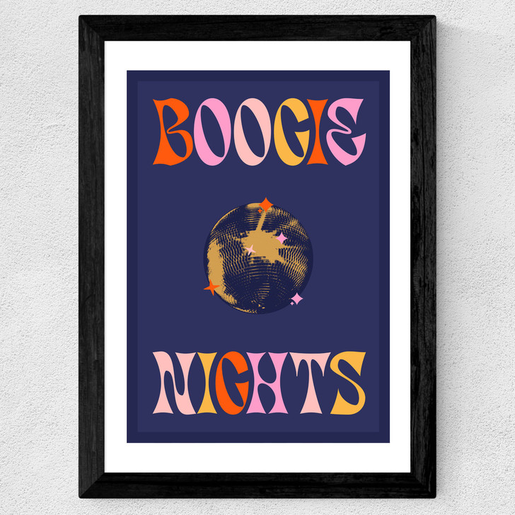 Boogie Nights Wide Black Frame Boogie Nights Wide Black Frame