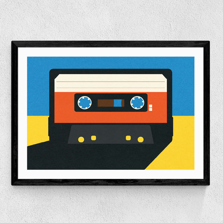 Black Tape Medium Black Frame
