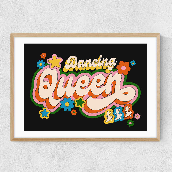 Dancing Queen Narrow Oak Frame Dancing Queen Narrow Oak Frame