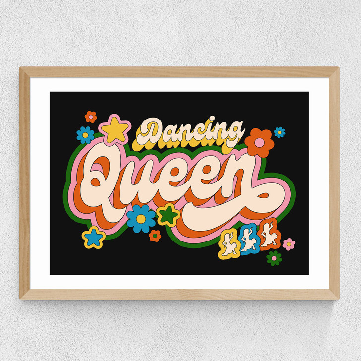 Dancing Queen Medium Oak Frame Dancing Queen Medium Oak Frame