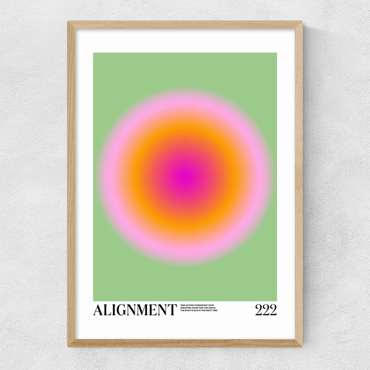 Alignment Narrow Oak Frame