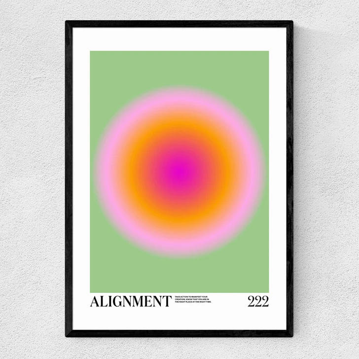 Alignment Narrow Black Frame