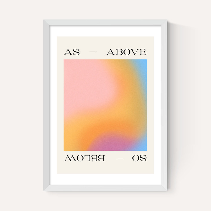 As Above So Below by Tiger Spirit Prints