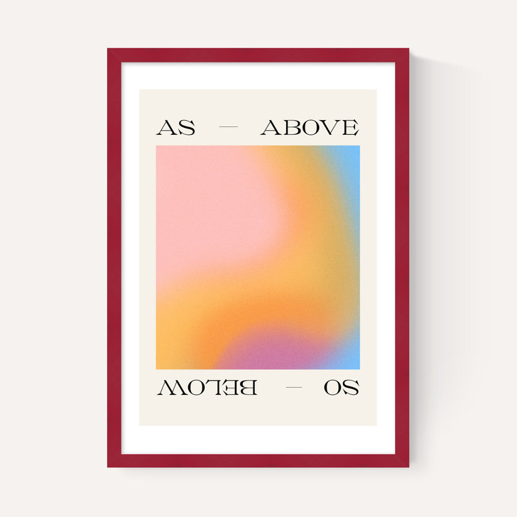 As Above So Below by Tiger Spirit Prints