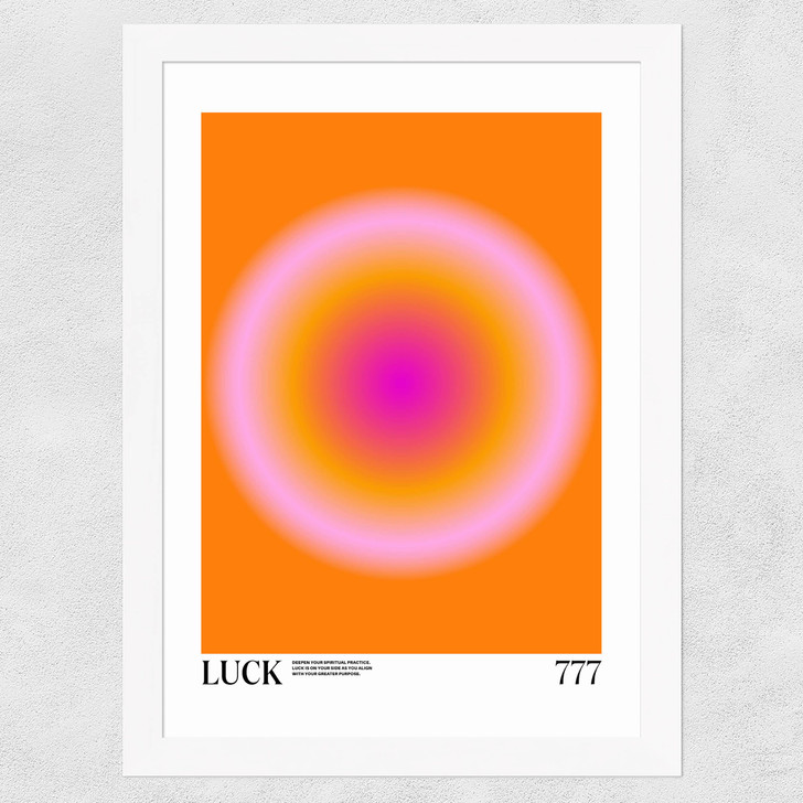 Luck Wide White Frame