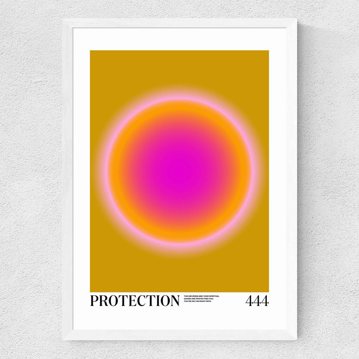 Protection Medium White Frame Protection Medium White Frame