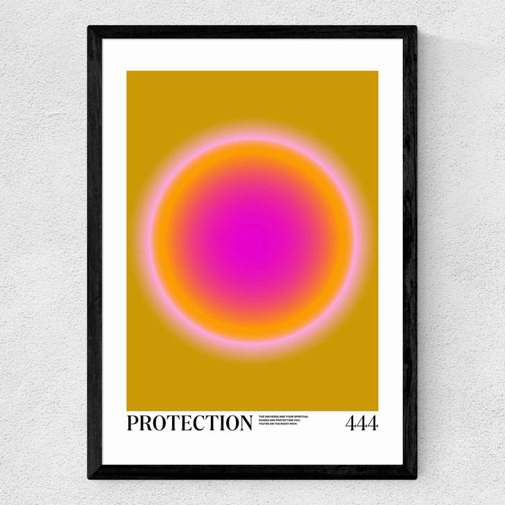 Protection Medium Black Frame