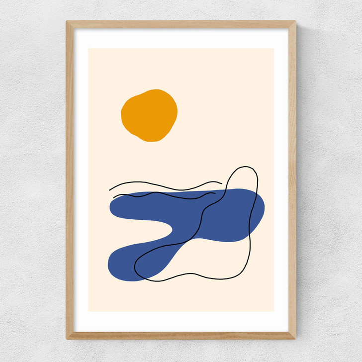 Cornwall Dance Narrow Oak Frame Cornwall Dance Narrow Oak Frame