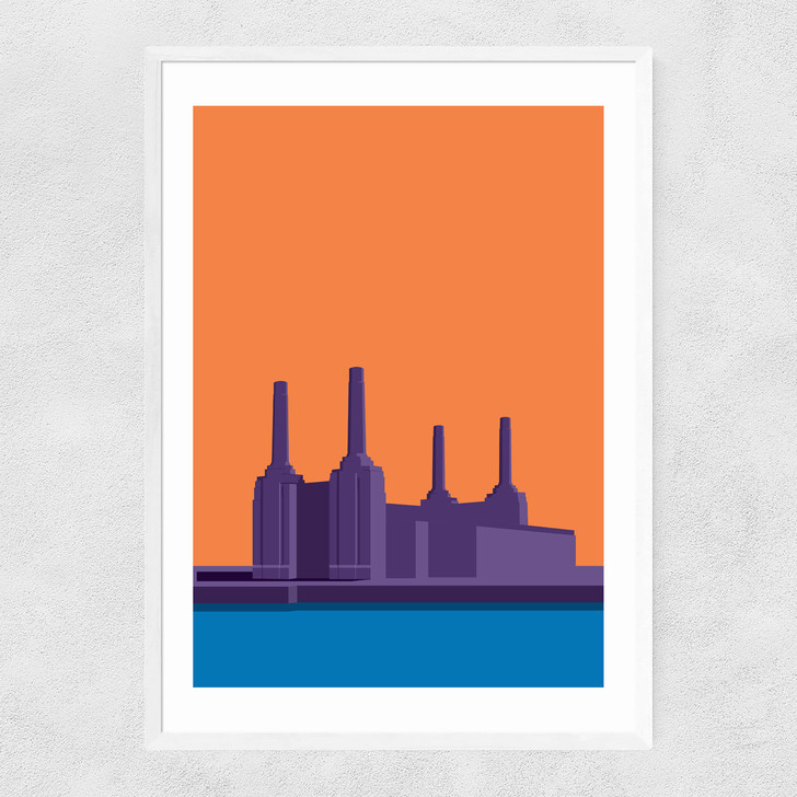 Battersea power station by Sean Butler Narrow White Frame Battersea power station by Sean Butler Narrow White Frame