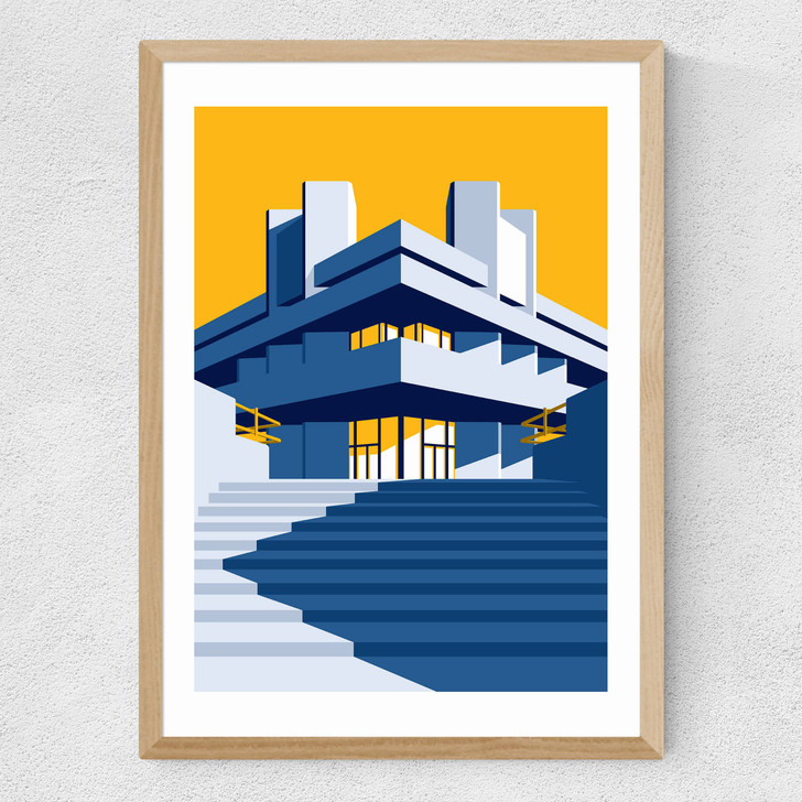 National Theatre 2 Medium Oak Frame National Theatre 2 Medium Oak Frame