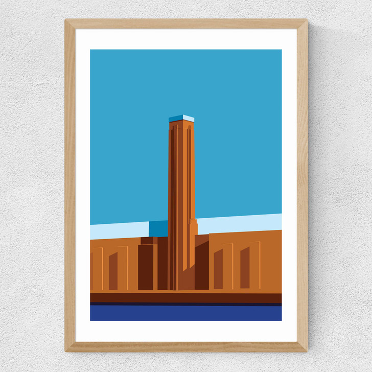 Tate Modern Medium Oak Frame