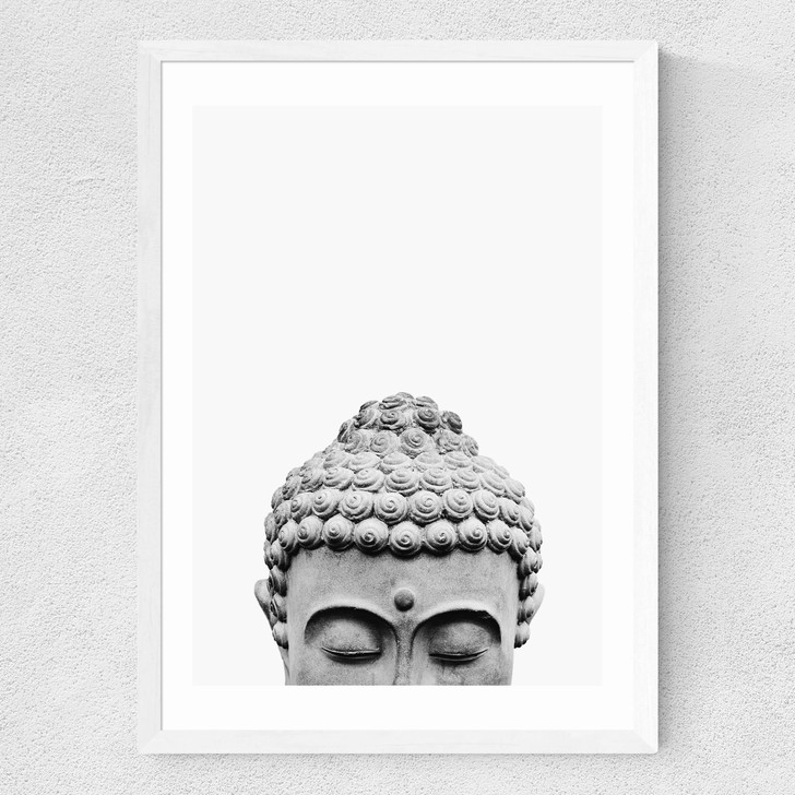 Siddhartha I Medium White Frame