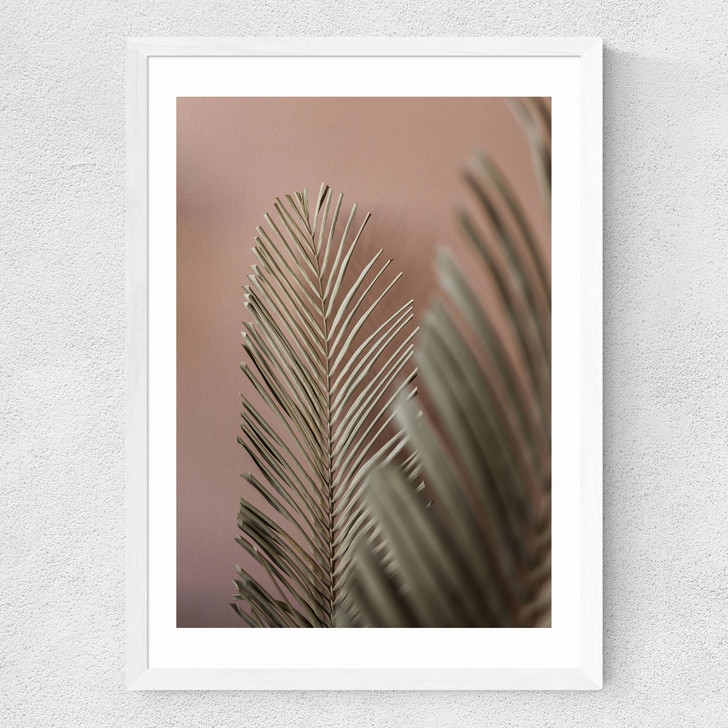 Last Summer XXV Medium White Frame