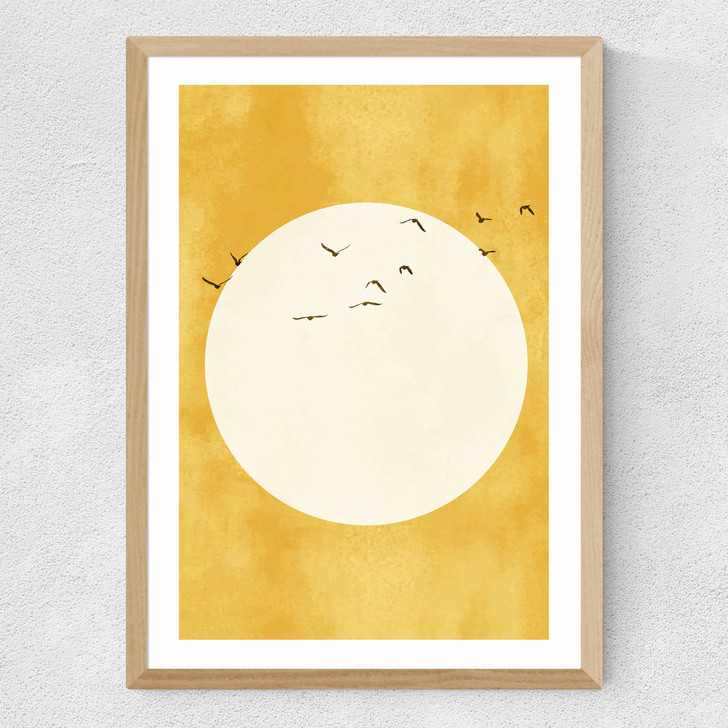 Eternal Sunshine Medium Oak Frame