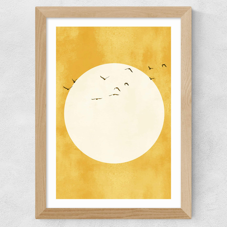 Eternal Sunshine Wide Oak Frame