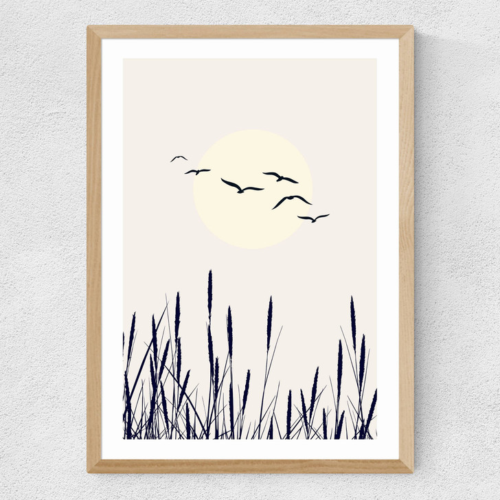 Shadows Of The Sun Medium Oak Frame