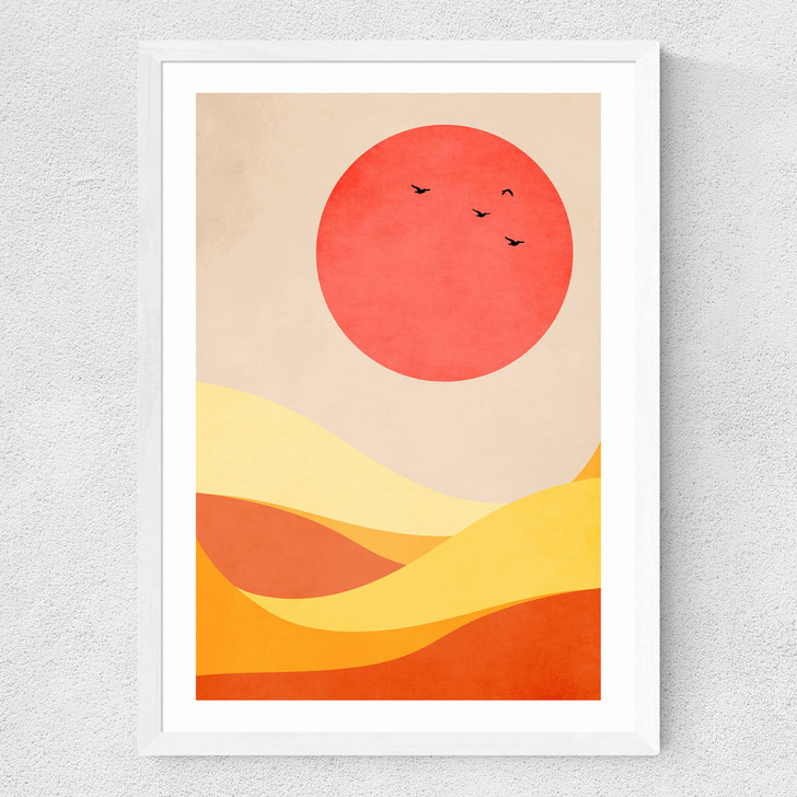 Sweet Harmony Medium White Frame