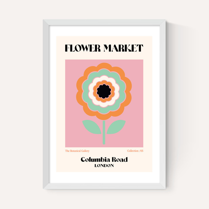 Columbia Road Flower Market by Luxe Poster Co